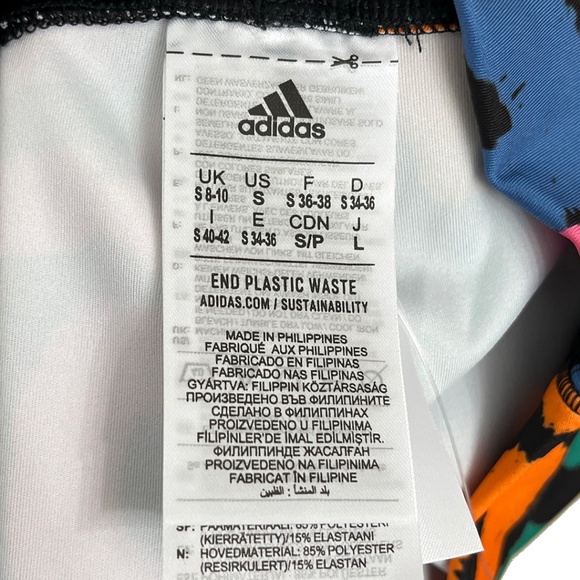 adidas x Farm Rio Bike Shorts Women’s Small - Picture 12 of 16